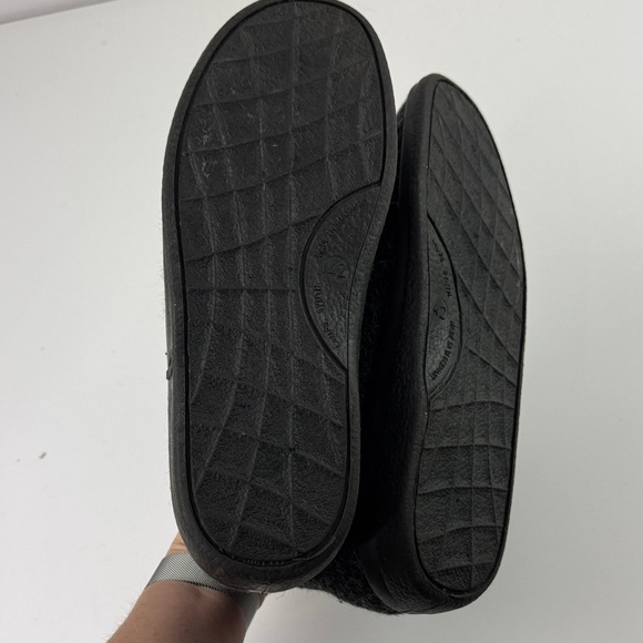 Cozy Charcoal Fleece Ankle Boots with Shearling Lining size 42 - Picture 9 of 11